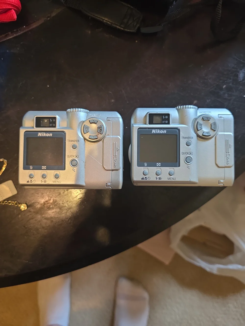 Nikon Silver COOLPIX Pair - Compact Digital Cameras